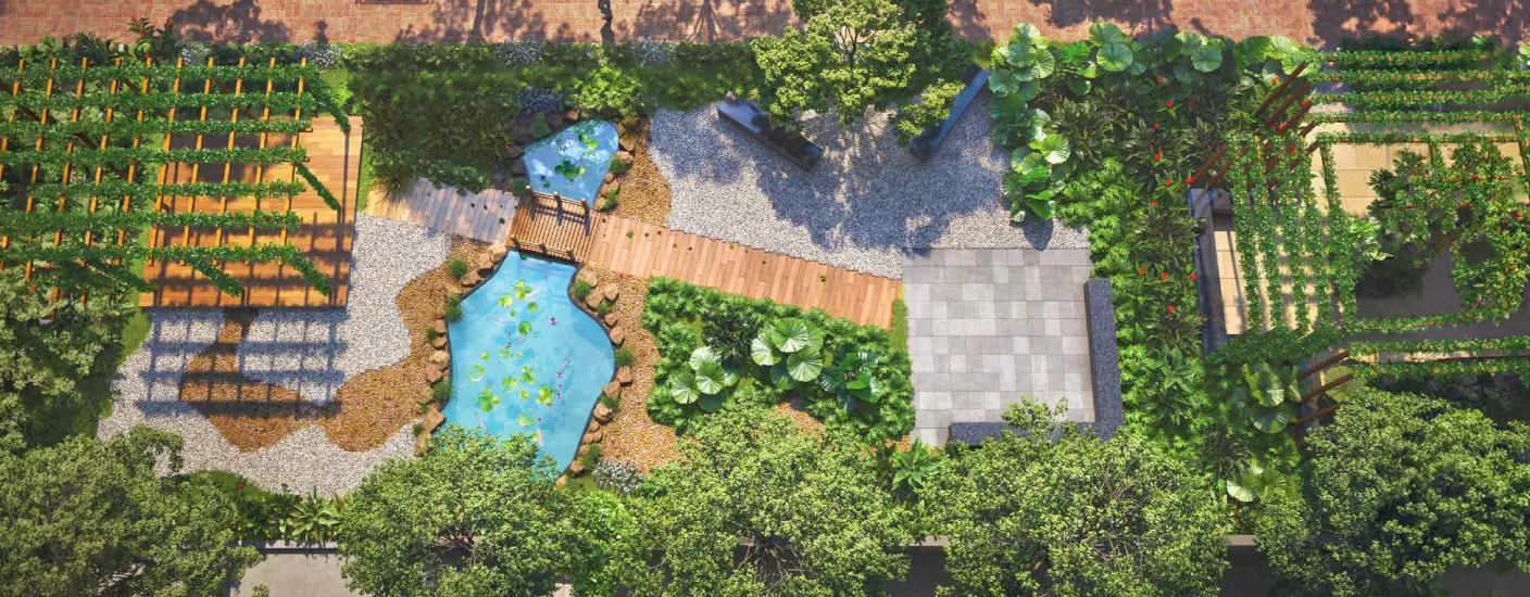 TRIAA Nesterra Dhanori Zen Garden Image